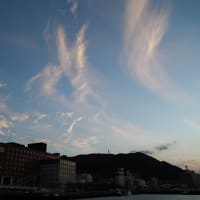 門司港の巻雲(H24.1.12)