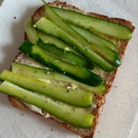 6月の終わり　食材事情とオープンサンド