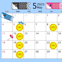 5月の活動日程&大会情報