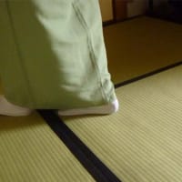 畳を歩く