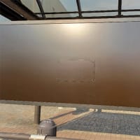 米沢駅バス乗り場サイン！