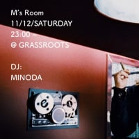 11/12(sat) 『M's ROOM』