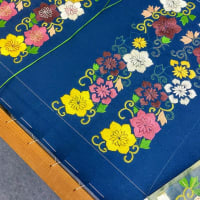 日本刺繡教室だより　そして今日は お雛祭り