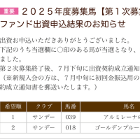 【社台Ｇ2025】結果発表