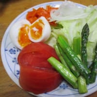 おばさんの料理教室　 アスパラのソテー😃