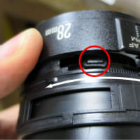 Canon EF28mm F2.8 (旧) 分解 修理 6 フォーカス部分編