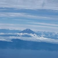６月の空撮富士山　Mt.Fuji from the jet in June