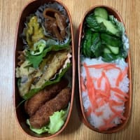 夏デビュー二段重ねの曲げわっぱ
