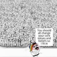 Unbelievable Projection And This SJW Calls Us Privileged. 😀😃😄😁😆😅😂🤣😈🤡💩❄️🐠💀🏳️‍🌈🏳️‍⚧️