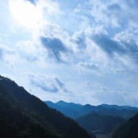 道の駅いくさかの郷特産市＆宇留賀上空からの風景