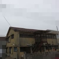 千葉県：市川市東菅野にて、既存アンテナ撤去処分