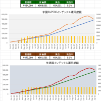 2025年4月インデックス投資成績：さらに失速