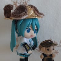 ねんどろサイズのアニマル麦わら帽子