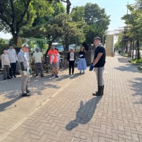 2025年6月29日本町小学校前草取り