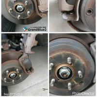 レガシィツーリングワゴンの車検ですよ