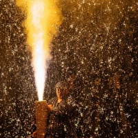 豊橋祇園祭の手筒花火