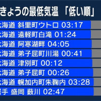 2024年5/25の北海道内は、流れ込んだ4月上旬並みの寒気の影響で東部を中心に気温が0度近くまで下がり、峠などで雪が降りました。