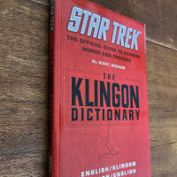 STAR TREK  /  KLINGON DICTIONARY.
