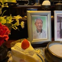 2年前に亡くなった、父の誕生日