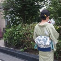 花想容で教えてもらったこと＆一脇さんの下駄草履 - ひとり紫苑