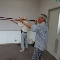 スポーツ吹矢「自主練習グループ」444回目の練習(2025)・・・姶良市加治木ふれあいセンター
