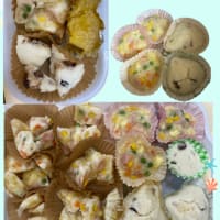 今回は蒸しパンです。