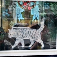 横浜散策　中華街から猫の絵展へ