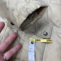 【McGREGOR】のダウンコートが綺麗に仕上がりました。