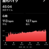 今日もローラー台で２０ｋｍ & 草むしり