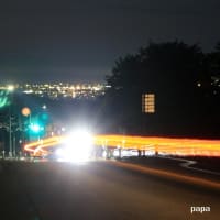 関山で夜景