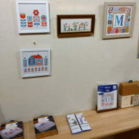 「DMC新作刺繍作品展」準備できました