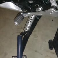サイドスタンド補修完了