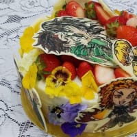 ★鬼滅の刃で誕生日ケーキ☆