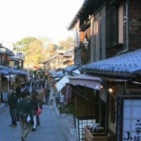 07/01奈良京都への旅-19（京都：八坂の塔、二寧坂付近の模様、）