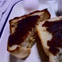 初物黒ニンニクは塗って食べる