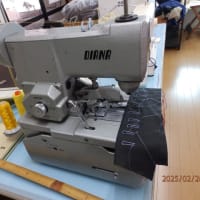 DIANAミシン　ボタン穴ミシン