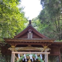 冠嶽神社　令和７年夏詣　茅の輪くぐり　いちき串木野市