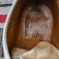 Tricker's derby shoes suede. 