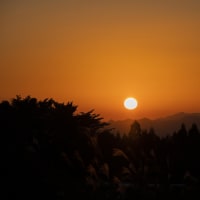 【絶景】キャンプ場の夕日✨