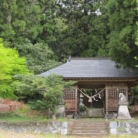近津神社（茨城県大子町上野宮）