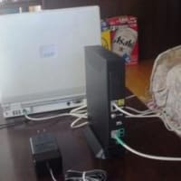 接続機器が届いた