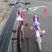 長女の自転車