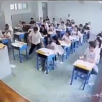 受験生が試験中に錯乱　大学受験の重圧で　＝中国・山東省