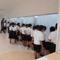 ９／８（月）学校給食センターを訪問（３年生）