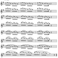 実践・サックス演奏１３ 音価02 Let's Play The Saxophone! ４６