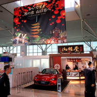 宇部空港にて（いざ旭川へ）