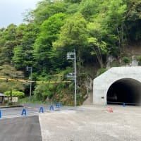 岩屋堂トンネル状況調査