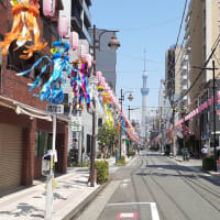 「下町七夕まつり」準備完了！