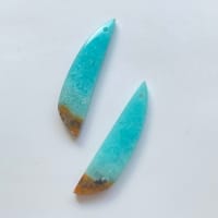 クリソコラアゲートとグレープアゲート
