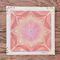 パステルアート☆曼荼羅アート